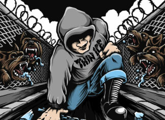 Thin Ice - No Friends Promo (Front-Cover, 2023)